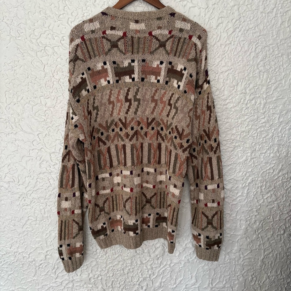 Vintage Barry Bricken Sweater Large Silk Blend - Picture 4 of 5